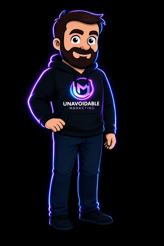 Andrew Heppinstall founder of Unavoidable Marketing Leeds