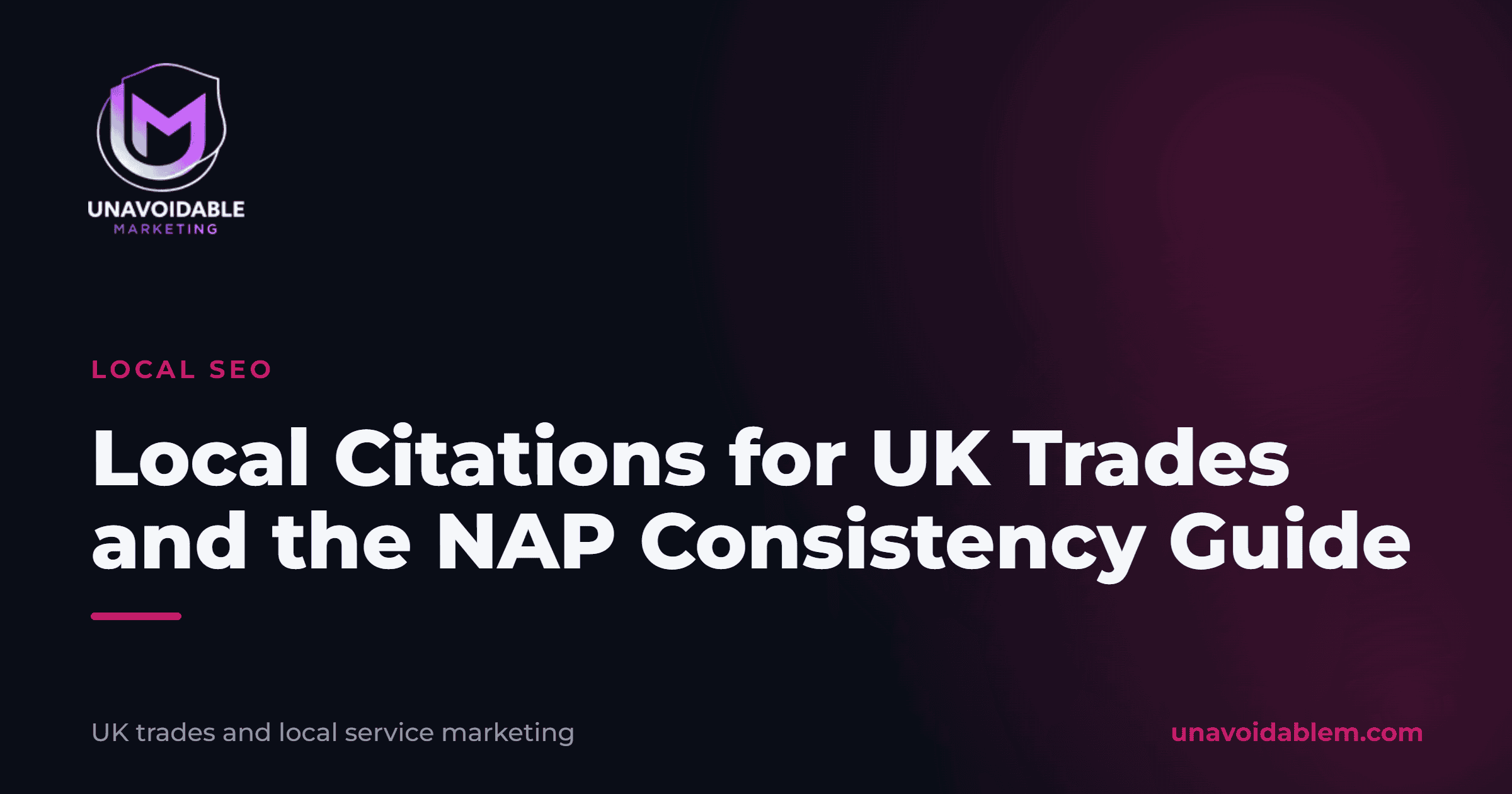 Local Citations for UK Trades and the NAP Consistency Guide